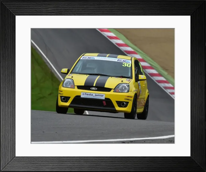 Framed Print : CM5 5796 Cameron Pugh, Ford Fiesta ST