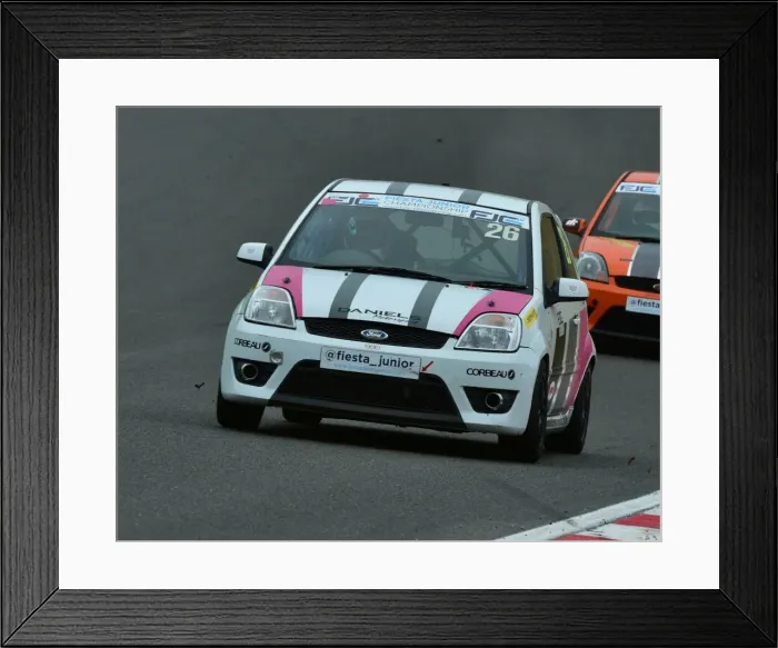 Framed Print : CM5 5802 Jessica King, Ford Fiesta ST
