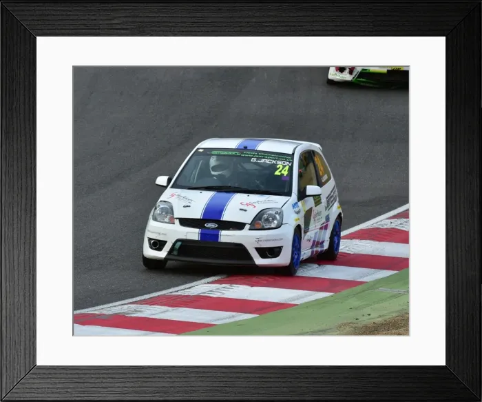 Framed Print : CM5 6241 George Jackson, Ford Fiesta ST Framed Print : CM5 6241 George Jackson, Ford Fiesta ST