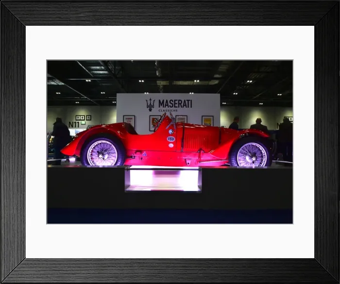 Framed Print : CM5 8724 Maserati 4CS, SN 333 Framed Print : CM5 8724 Maserati 4CS, SN 333