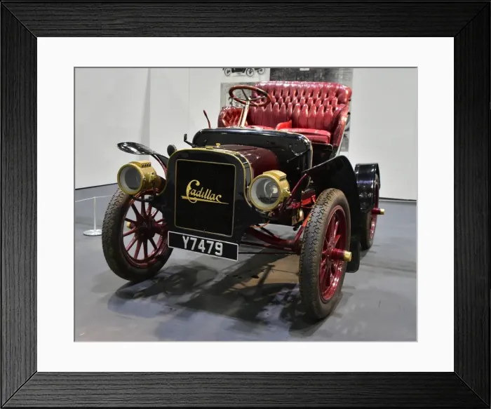 Framed Print : CM5 8599 1906, Cadillac Model K