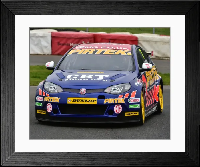 Framed Print : CM5 9096 Andrew Jordan, MG 6, BTCC