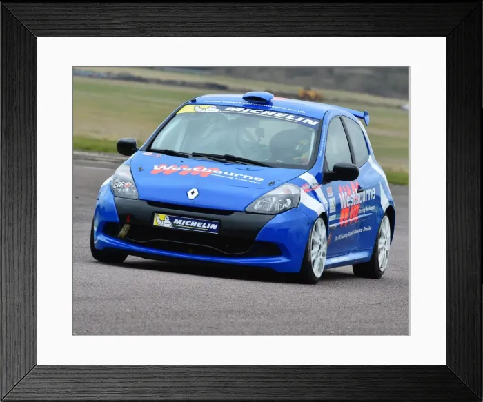 Framed Print : CM5 9497 Renault UK Clio Cup Framed Print : CM5 9497 Renault UK Clio Cup