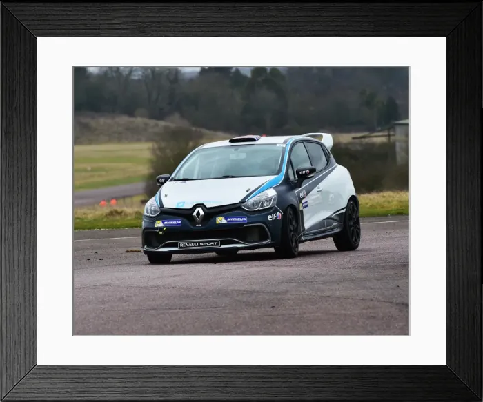 Framed Print : CM5 9520 Renault UK Clio Cup Framed Print : CM5 9520 Renault UK Clio Cup