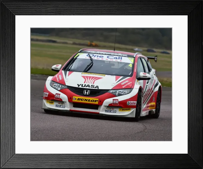 Framed Print : CM5 9522 Matt Neal, Gordon Shedden, Honda Civic Tourer Framed Print : CM5 9522 Matt Neal, Gordon Shedden, Honda Civic Tourer