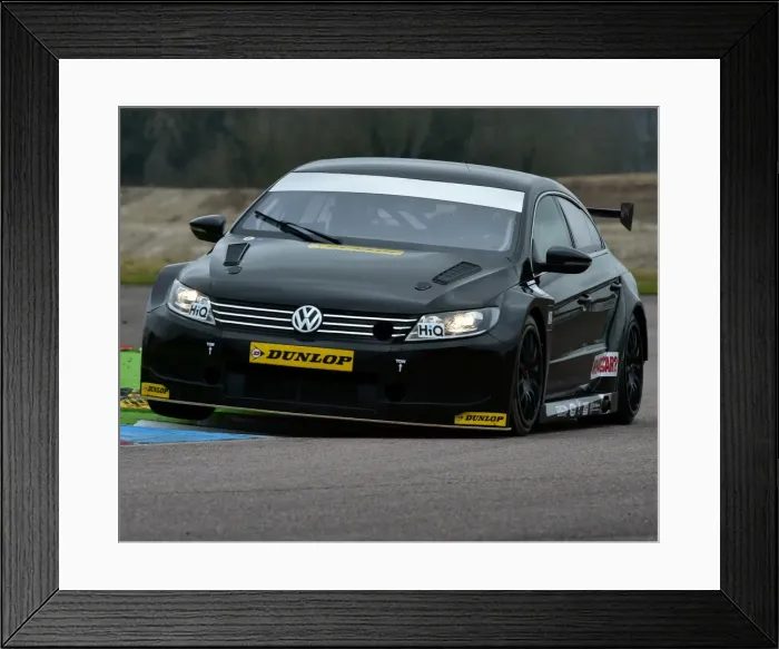Framed Print : CM5 9567 Jason Plato, Colin Turkington, Volkswagen CC Framed Print : CM5 9567 Jason Plato, Colin Turkington, Volkswagen CC