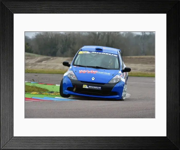 Framed Print : CM5 9608 Renault UK Clio Cup Framed Print : CM5 9608 Renault UK Clio Cup