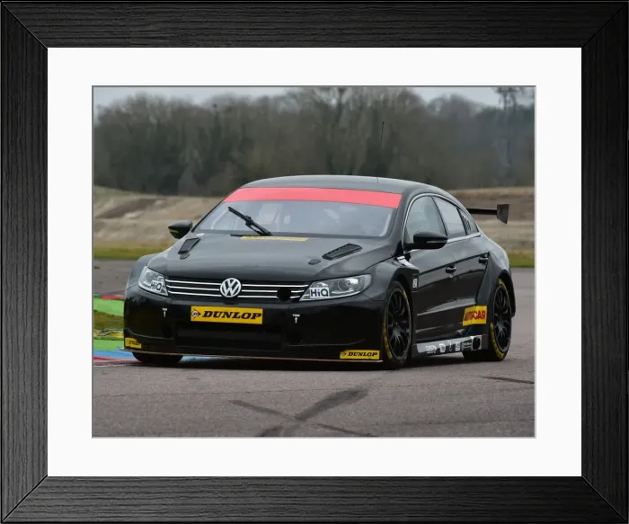 Framed Print : CM5 9642 Jason Plato, Colin Turkington, Volkswagen CC Framed Print : CM5 9642 Jason Plato, Colin Turkington, Volkswagen CC