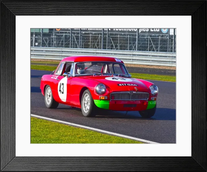 Framed Print : CM6 0152 Martin Whitlock, MG B Framed Print : CM6 0152 Martin Whitlock, MG B