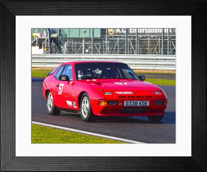Framed Print : CM6 0165 Jakob Ebrey, Porsche 924S Framed Print : CM6 0165 Jakob Ebrey, Porsche 924S