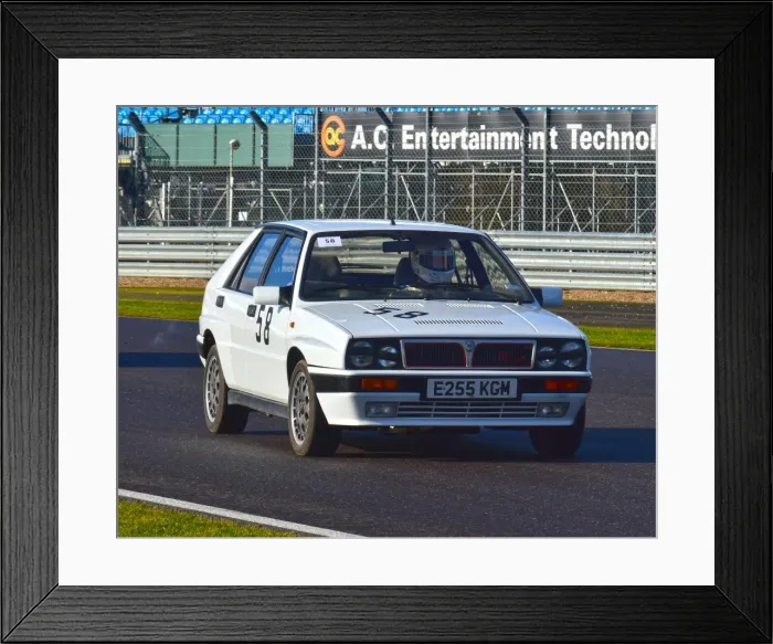 Framed Print : CM6 0166 Robert Britcher, Lancia Delta Framed Print : CM6 0166 Robert Britcher, Lancia Delta