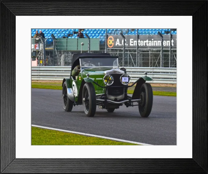 Framed Print : CM6 0218 Chris Batty, Frazer Nash Super Sports Framed Print : CM6 0218 Chris Batty, Frazer Nash Super Sports