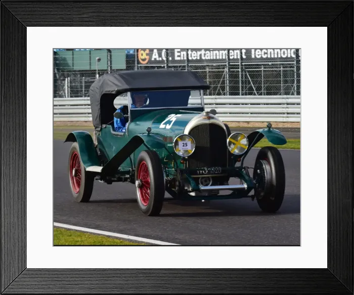 Framed Print : CM6 0226 Harry Morten, Bentley 3-4 litre
