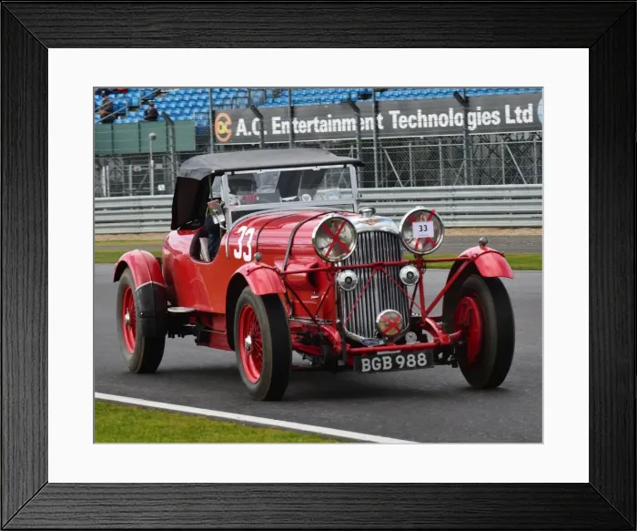 Framed Print : CM6 0257 Georgina Bradfield, Lagonda LG45 Framed Print : CM6 0257 Georgina Bradfield, Lagonda LG45