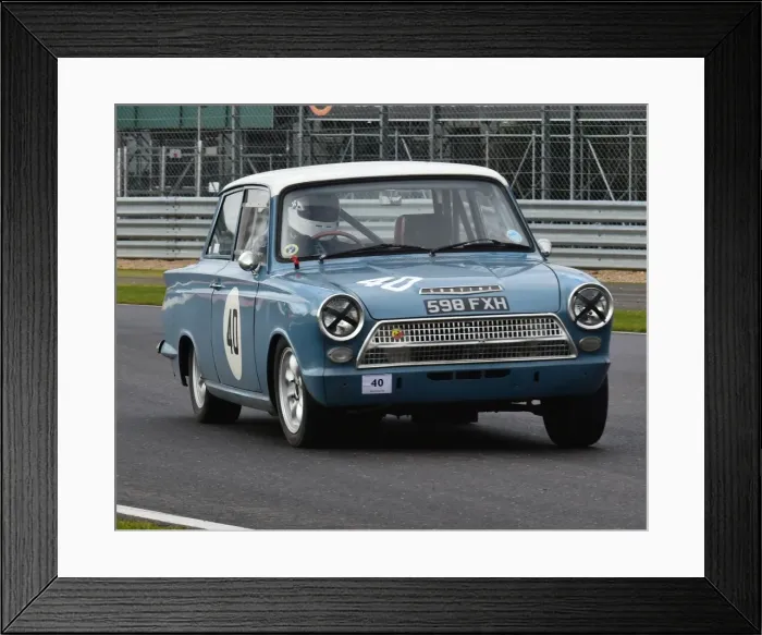Framed Print : CM6 0273 Adrian Goding, Ford Cortina Framed Print : CM6 0273 Adrian Goding, Ford Cortina