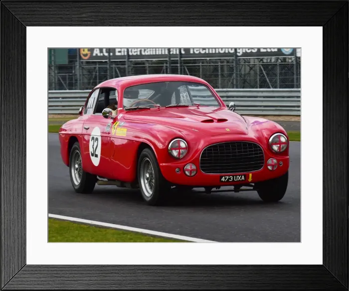 Framed Print : CM6 0276 Dan Ghose, Ferrari 212 Framed Print : CM6 0276 Dan Ghose, Ferrari 212