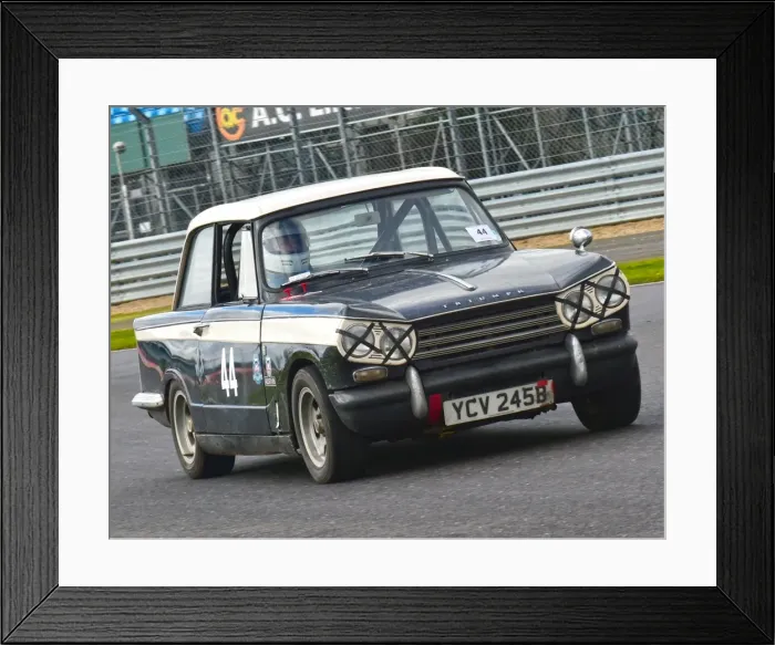 Framed Print : CM6 0283 Geoff Mackrill, Triumph Vitesse Framed Print : CM6 0283 Geoff Mackrill, Triumph Vitesse