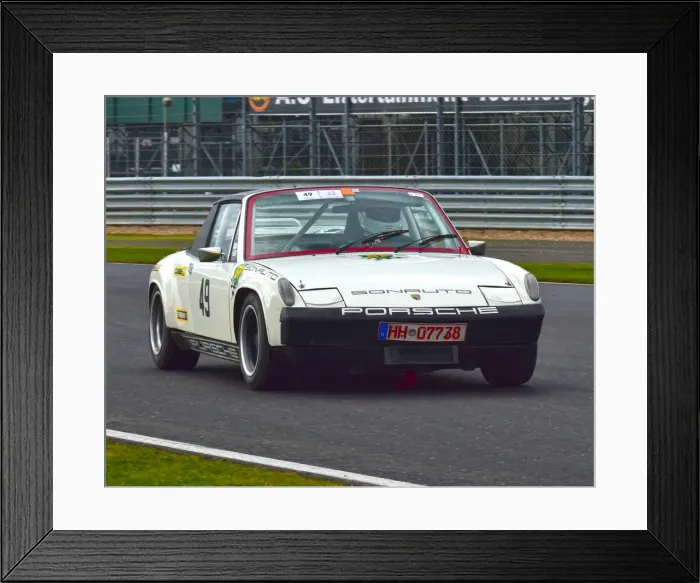 Framed Print : CM6 0301 Richard Grube, Porsche 914-6 GT Framed Print : CM6 0301 Richard Grube, Porsche 914-6 GT