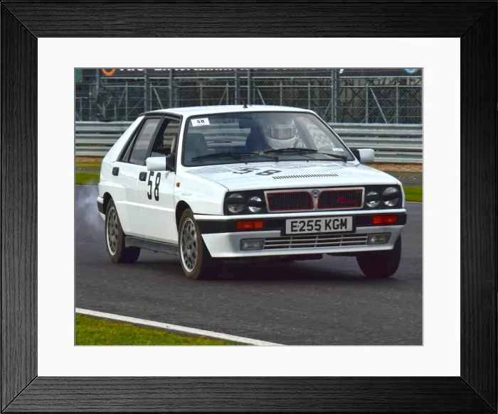 Framed Print : CM6 0326 Robert Britcher, Lancia Delta