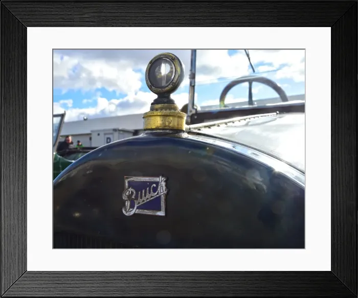 Framed Print : CM6 0621 Buick, radiator top Framed Print : CM6 0621 Buick, radiator top