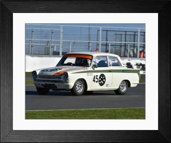 Framed Print : CM6 0707 Michael Steele, Ford Cortina Framed Print : CM6 0707 Michael Steele, Ford Cortina