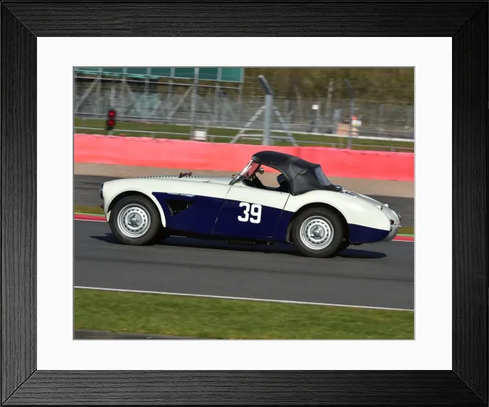 Framed Print : CM6 0734 Robert Cobden, Austin Healey 100-4 Framed Print : CM6 0734 Robert Cobden, Austin Healey 100-4