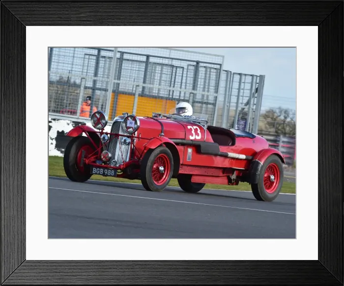 Framed Print : CM6 0764 Georgina Bradfield, Lagonda LG45 Framed Print : CM6 0764 Georgina Bradfield, Lagonda LG45