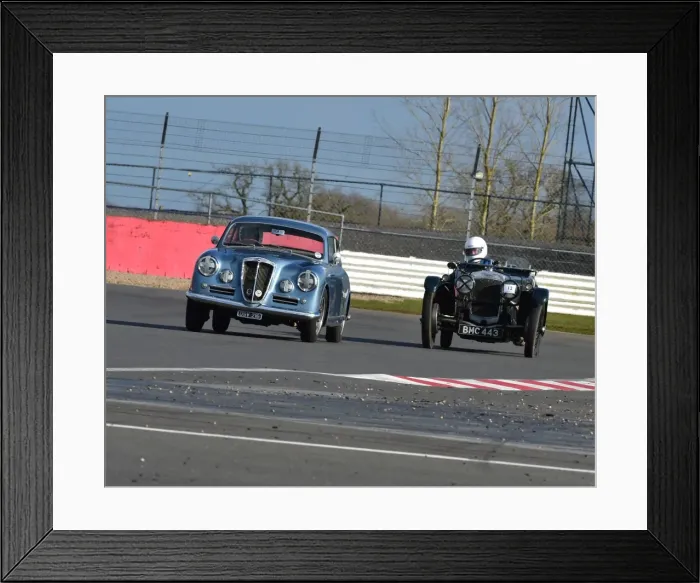 Framed Print : CM6 0783 Peter Harding, Lancia Aurelia B20 GT, Phillip Tillyard, Frazer Nash TT replica Framed Print : CM6 0783 Peter Harding, Lancia Aurelia B20 GT, Phillip Tillyard, Frazer Nash TT replica