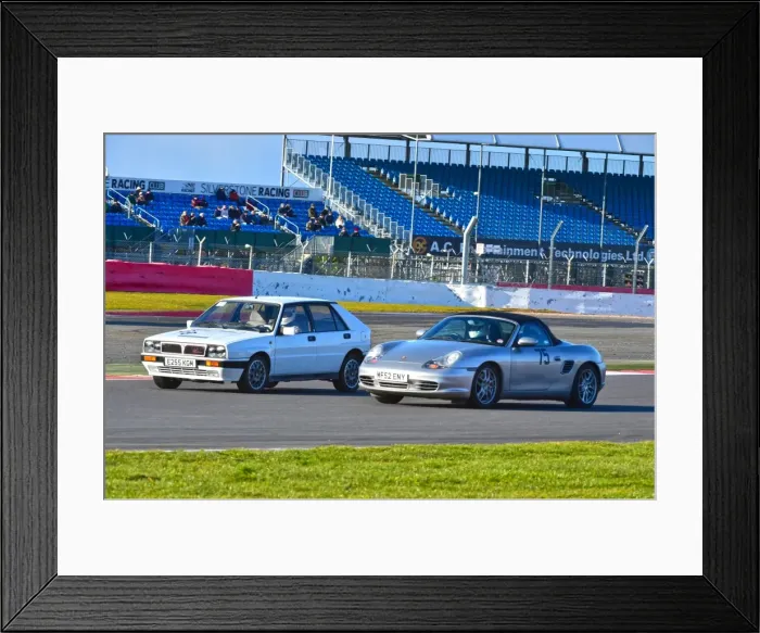 Framed Print : CM6 0827 Robert Britcher, Lancia Delta, Chris Hudson, Porsche Boxster Framed Print : CM6 0827 Robert Britcher, Lancia Delta, Chris Hudson, Porsche Boxster