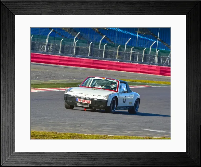 Framed Print : CM6 0837 Richard Grube, Porsche 914-6 GT, HH 07738 Framed Print : CM6 0837 Richard Grube, Porsche 914-6 GT, HH 07738