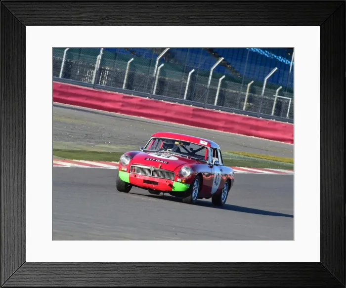 Framed Print : CM6 0847 Martin Whitlock, MG B Framed Print : CM6 0847 Martin Whitlock, MG B
