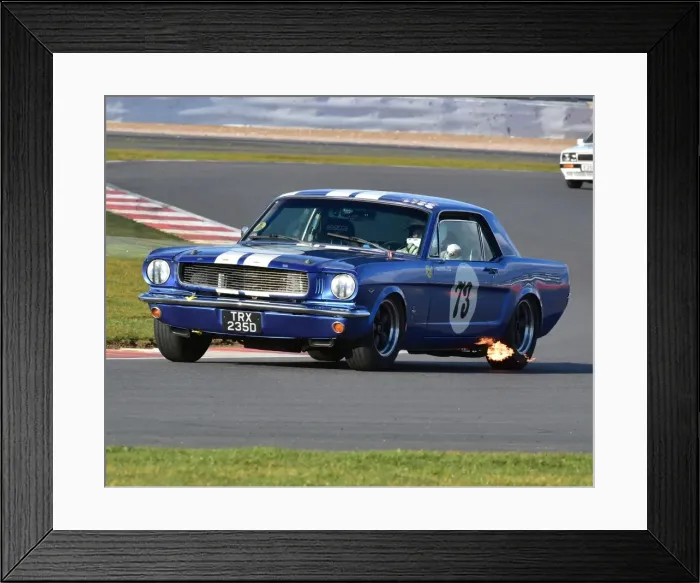 Framed Print : CM6 0940 David Clifford, Ford Mustang