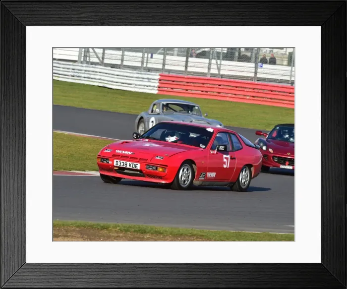 Framed Print : CM6 0988 Jakob Ebrey, Porsche 924S Framed Print : CM6 0988 Jakob Ebrey, Porsche 924S