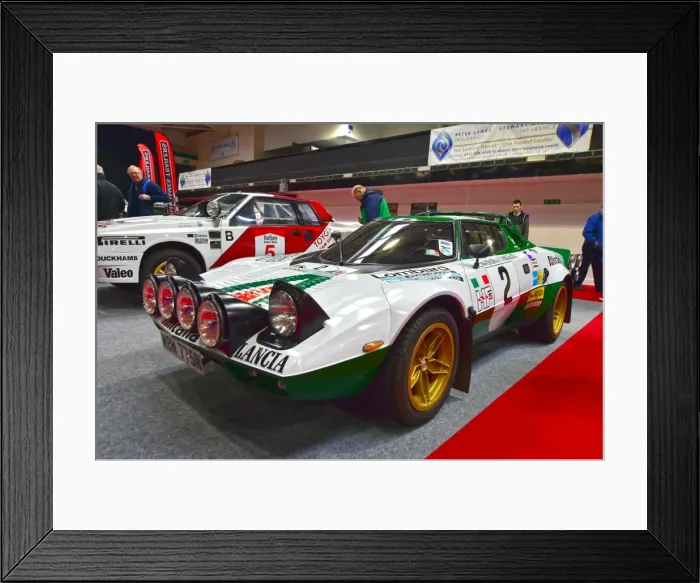 Framed Print : CM6 1072 Lancia Stratos HF, MBW 775 N Framed Print : CM6 1072 Lancia Stratos HF, MBW 775 N