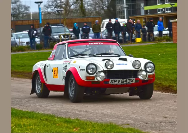 CM6 1101 Mick Wood, Fiat Abarth 124 rally