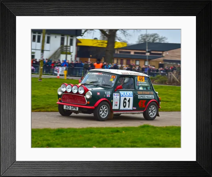 Framed Print : CM6 1102 John Partridge, Rover Mini Framed Print : CM6 1102 John Partridge, Rover Mini
