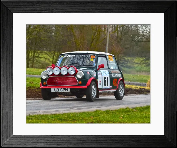 Framed Print : CM6 1104 John Partridge, Rover Mini Framed Print : CM6 1104 John Partridge, Rover Mini