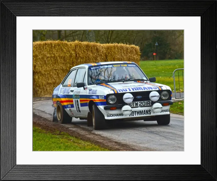 Framed Print : CM6 1117 Alan Watkins, Ford Escort RS MKII Framed Print : CM6 1117 Alan Watkins, Ford Escort RS MKII