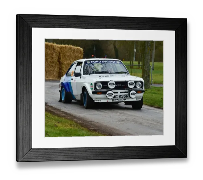 Framed Print : CM6 1121 Lee Ashbury, Ford Escort RS Mk II Framed Print : CM6 1121 Lee Ashbury, Ford Escort RS Mk II