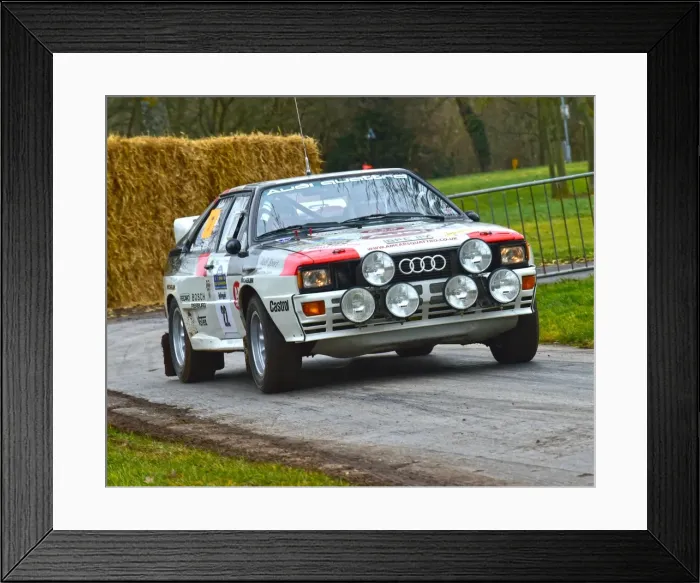 Framed Print : CM6 1144 Adam Marsden, Audi A2 Quattro Framed Print : CM6 1144 Adam Marsden, Audi A2 Quattro