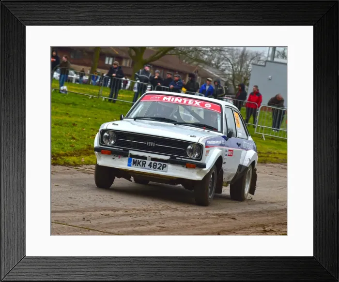Framed Print : CM6 1192 Paul Howard, Ford Escort RS MkII Framed Print : CM6 1192 Paul Howard, Ford Escort RS MkII