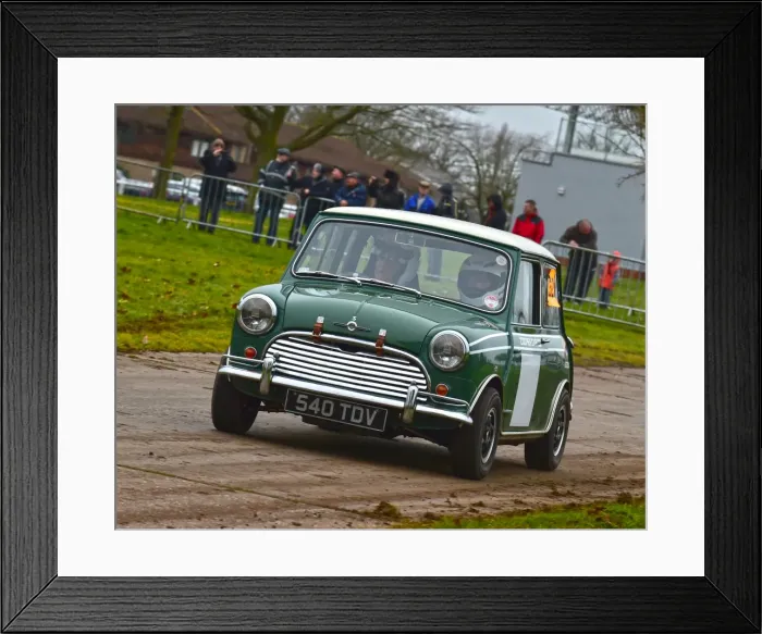 Framed Print : CM6 1193 Patrick Walker, Mini Cooper S Framed Print : CM6 1193 Patrick Walker, Mini Cooper S