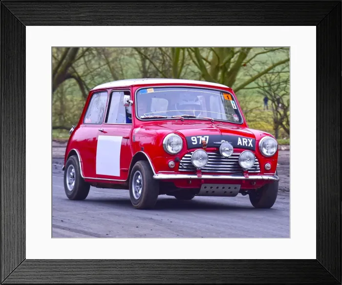 Framed Print : CM6 1222 Patrick Walker, Mini Cooper Framed Print : CM6 1222 Patrick Walker, Mini Cooper