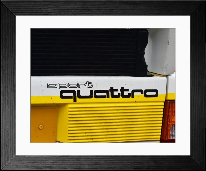 Framed Print : CM6 1275 Audi Sport quattro Framed Print : CM6 1275 Audi Sport quattro