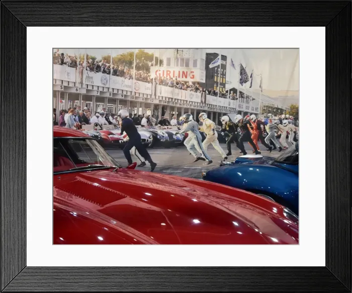 Framed Print : CM6 1440 Sprint start Framed Print : CM6 1440 Sprint start