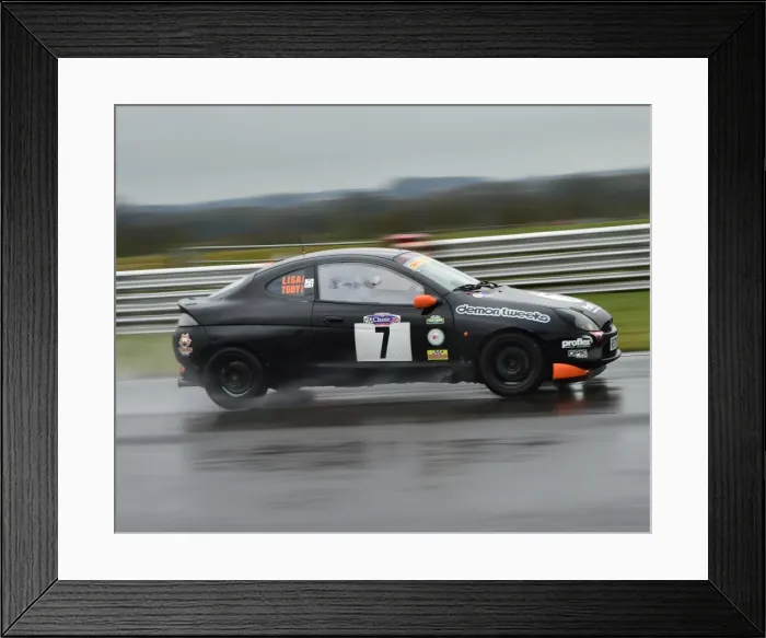 Framed Print : CM6 6448. CSCC Test Day Snetterton 26th March 2015 Framed Print : CM6 6448. CSCC Test Day Snetterton 26th March 2015