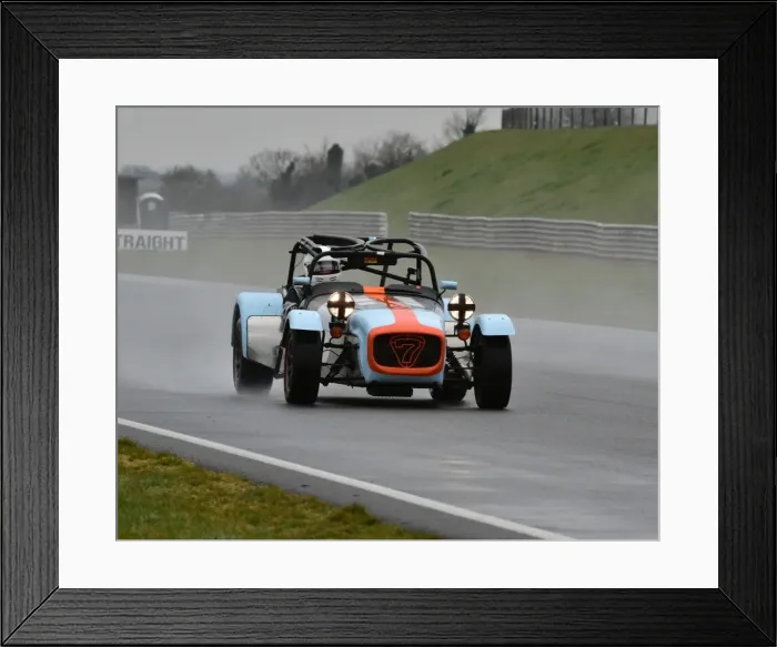 Framed Print : CM6 6469. CSCC Test Day Snetterton 26th March 2015 Framed Print : CM6 6469. CSCC Test Day Snetterton 26th March 2015