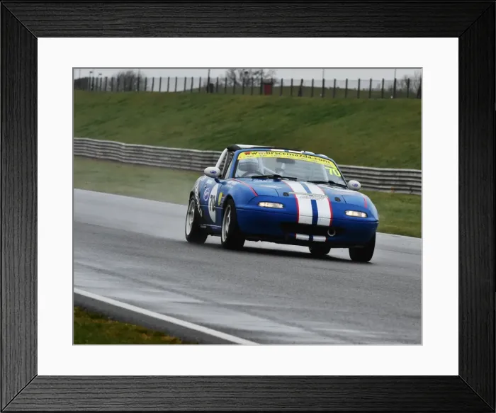 Framed Print : CM6 6486. CSCC Test Day Snetterton 26th March 2015 Framed Print : CM6 6486. CSCC Test Day Snetterton 26th March 2015