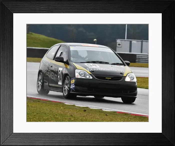 Framed Print : CM6 6521. CSCC Test Day Snetterton 26th March 2015 Framed Print : CM6 6521. CSCC Test Day Snetterton 26th March 2015
