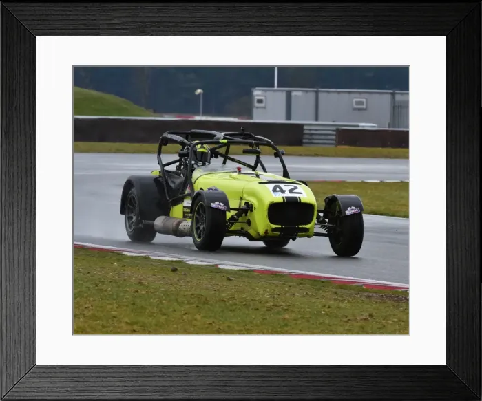 Framed Print : CM6 6536. CSCC Test Day Snetterton 26th March 2015 Framed Print : CM6 6536. CSCC Test Day Snetterton 26th March 2015